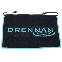 Drennan Apron Towel Black/Aqua
